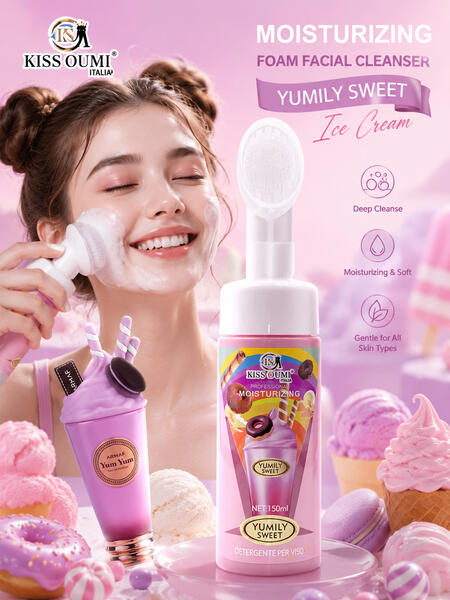 Kiss Oumi Mousse Detergente Viso Da 150 ml Yumily Sweet [Conf. da 12 pezzi]