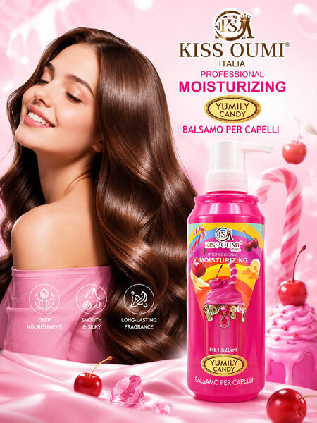 Kiss Oumi Balsamo da 520 Ml Yumily Candy [Conf. da 12 pezzi ]