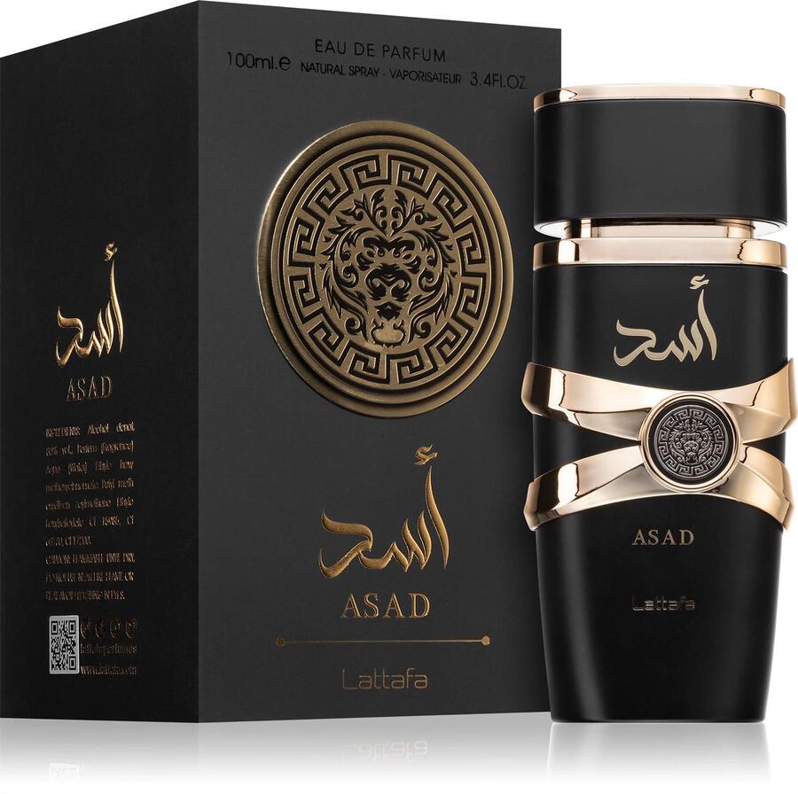 Asad Lattafa  (Dupe) Edp da 100 ml [Confezione da 3 pezzi]