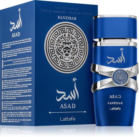 Asad Lattafa Zanzibar (Dupe) Edp da 100 ml [Conf. da 3 pezzi]