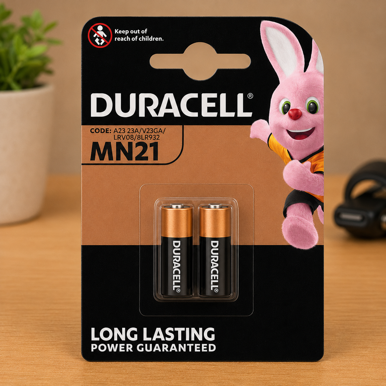 Batteria / Pila 12V (MN21) Alcalina DURACELL - conf. 2 pz