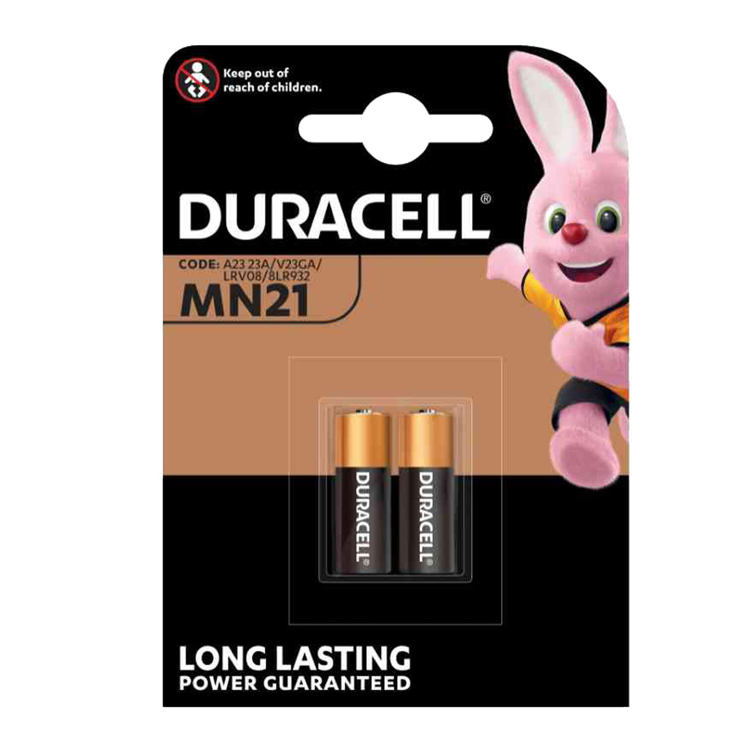 Batteria / Pila 12V (MN21) Alcalina DURACELL - conf. 2 pz