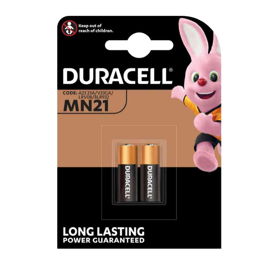 Batteria / Pila 12V (MN21) Alcalina DURACELL - conf. 2 pz