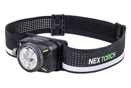 NEXTORCH HeadLamp eSTAR Ricaricabile 1300 Lumen Led Black