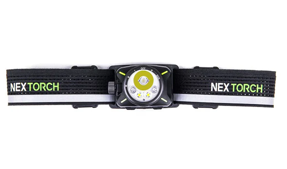 NEXTORCH HeadLamp eSTAR Ricaricabile 1300 Lumen Led Black