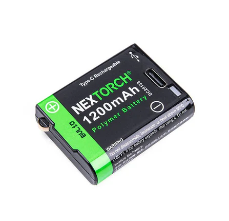 NEXTORCH HeadLamp eSTAR Ricaricabile 1300 Lumen Led Black