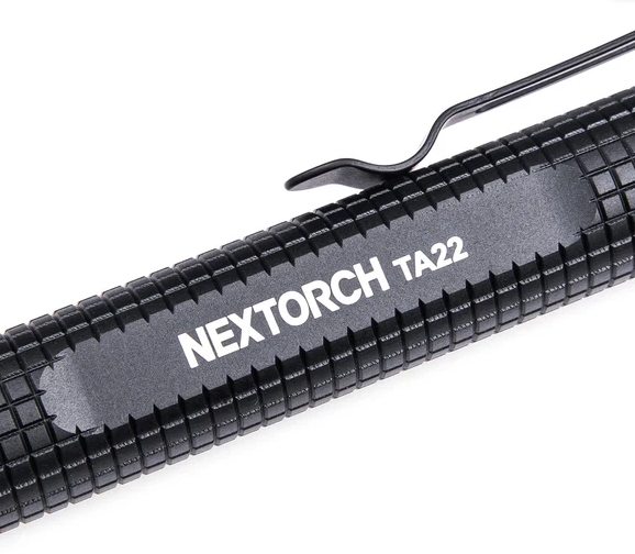 NEXTORCH TA22 Tactical Penlight Gray Ricaricabile 850 Lumen Led