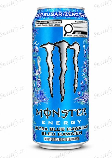 Monster ultra blue hawaiian Canada version 473ml