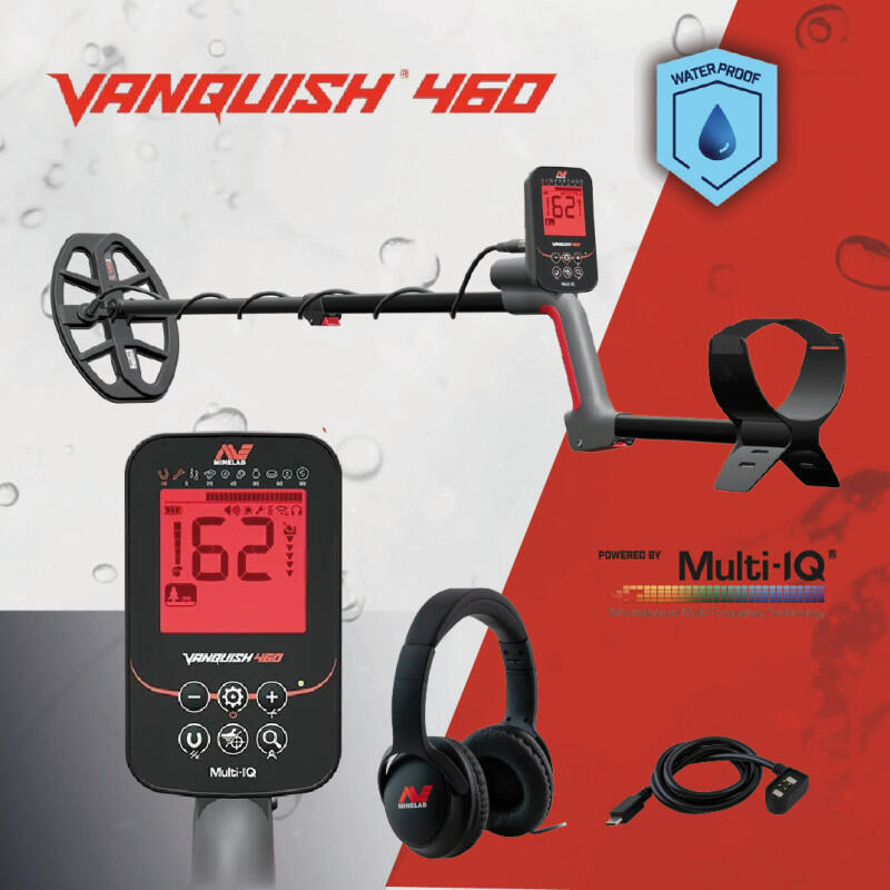 MINELAB VANQUISH 460 – Metal Detector MULTI-IQ Multifrequenza