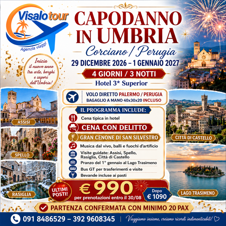 CAPODANNO IN UMBRIA 