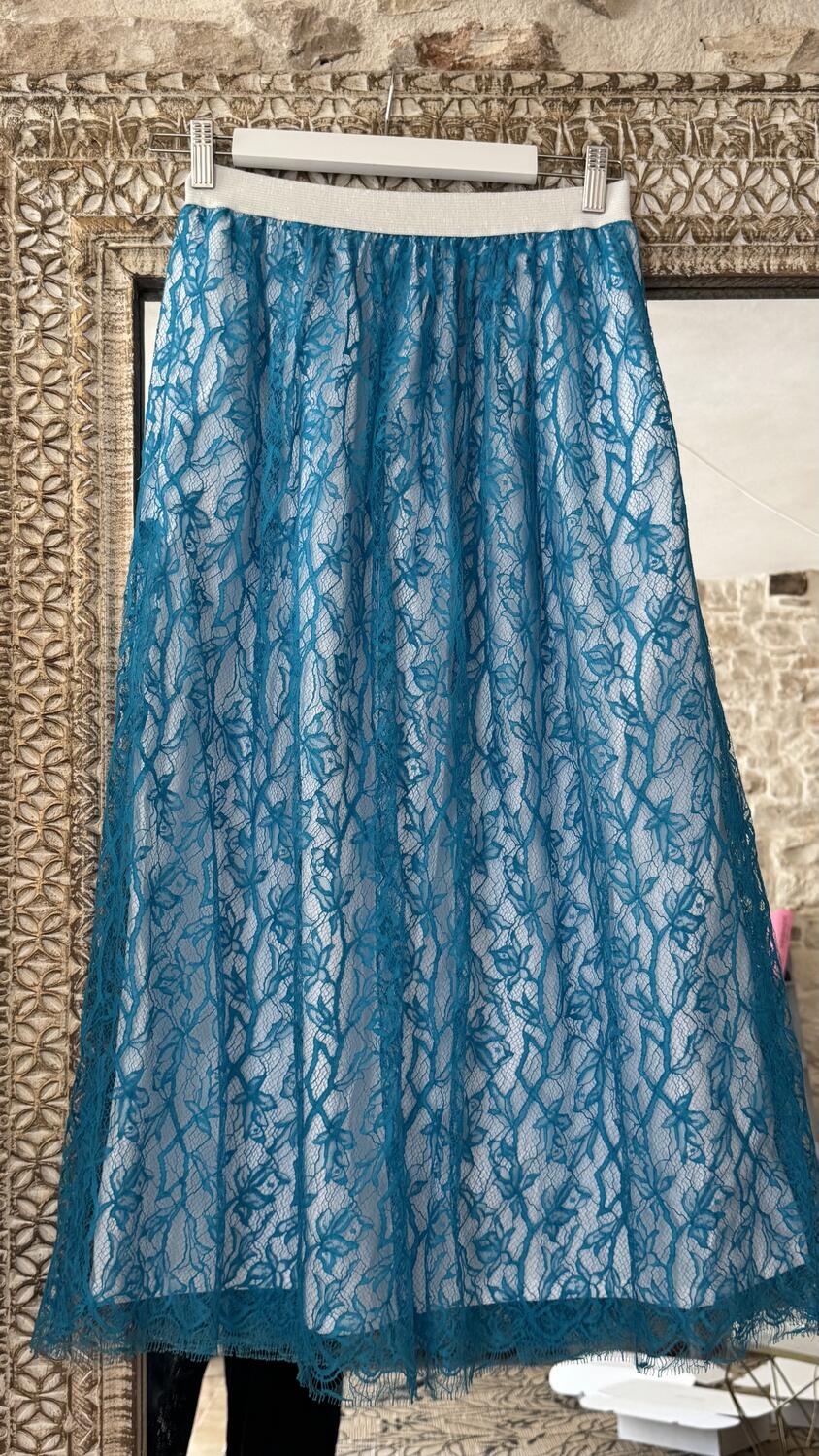 Skirt lace Sky