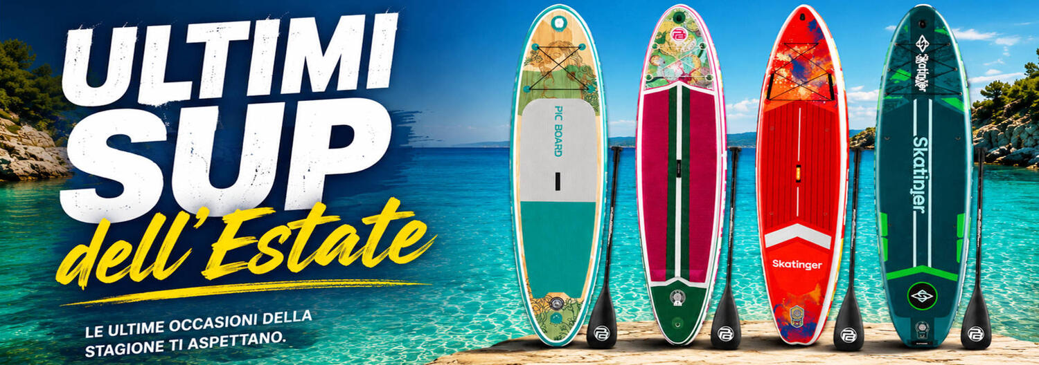 Sup Tavola gonfiabile - Pic Board Lily - Stand up paddle - 320x81x15 - completa accessori