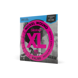 D'Addario EXL150 Nickel Wound, 12-String, Regular Light, 10-46