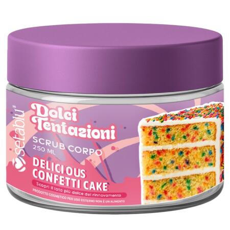 SETABLU SCRUB CORPO 250 ML DELICIOUS CONFETTI CAKE