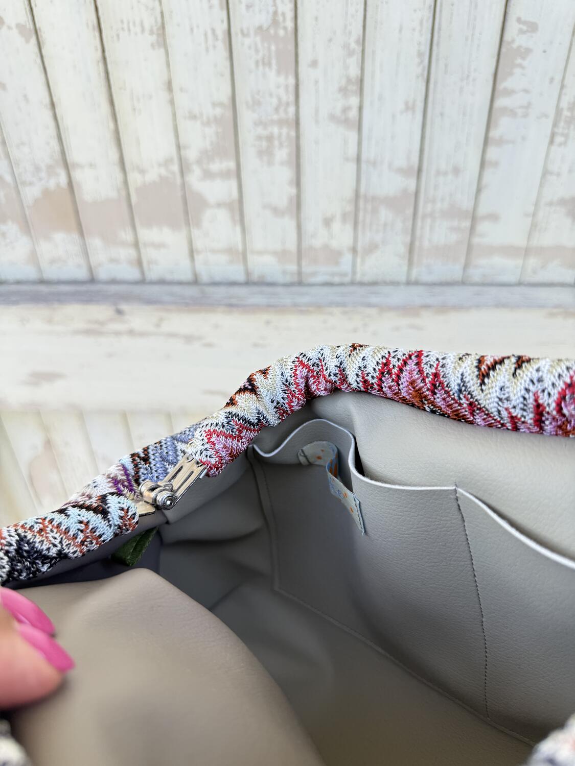 MINI Soft Bag zig zag irregolare 