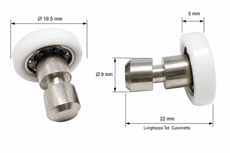 R400/103 - 19 CL Forchetta - Kit 2 pezzi
