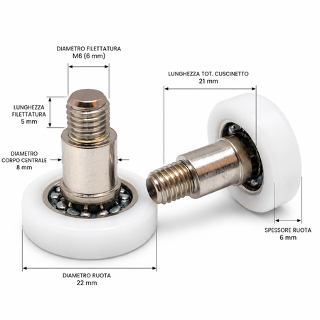 R400/66 - 22 TRO Ideal - Kit 2 pezzi