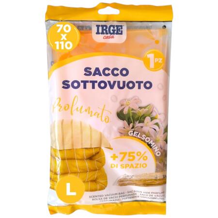  IRGE SACCO SOTTO VUOTO PROFUMATO 70X110 CM GELSOMINO