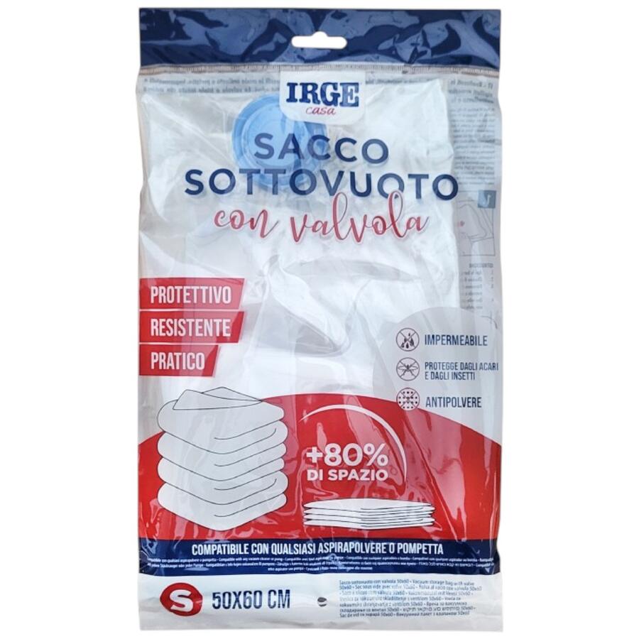 IRGE SACCO SOTTOVUOTO TRASPARENTE 50X60 CM 