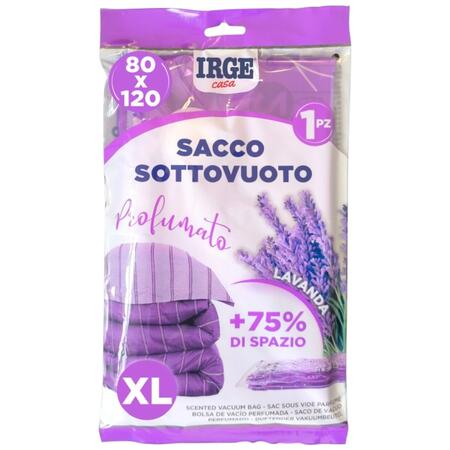  IRGE SACCO SOTTO VUOTO PROFUMATO 70X110 CM LAVANDA 