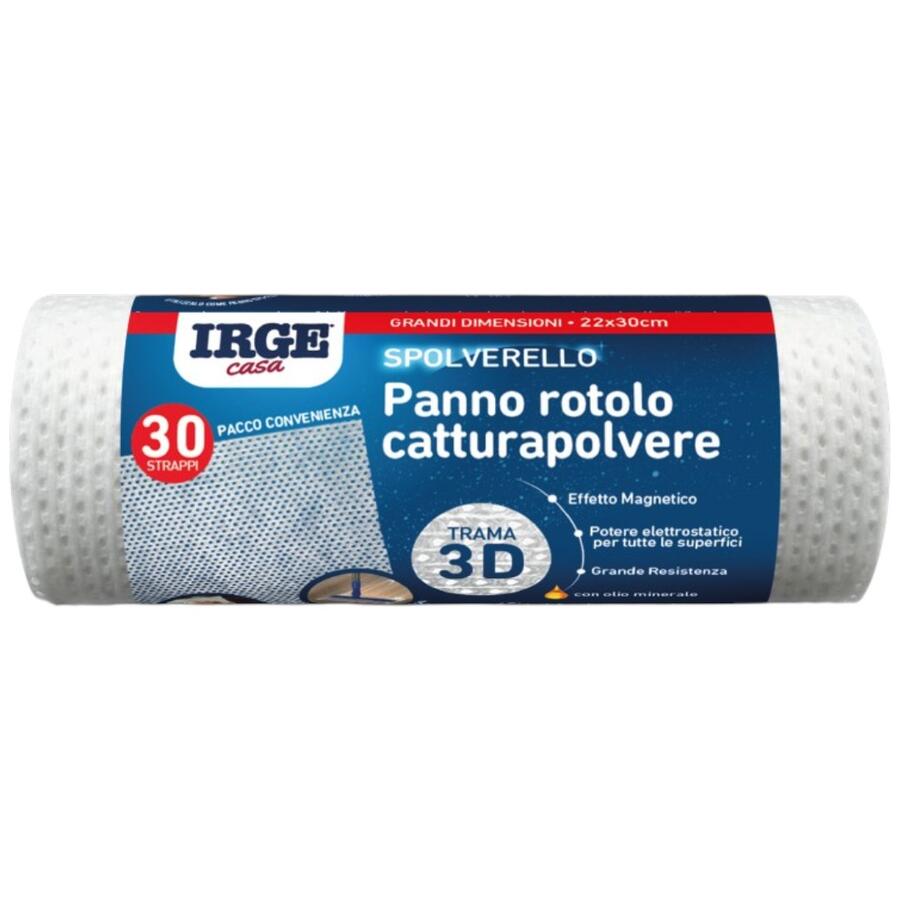 IRGE PANNO ROTOLO CATTURA POLVERE 30 STRAPPI 