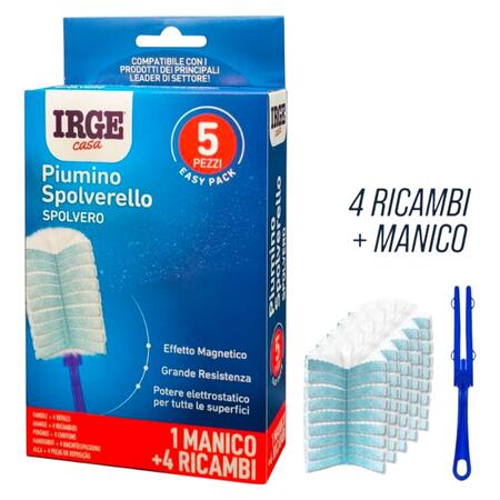  IRGE PIUMINO SPOLVERELLO KIT 5 PEZZI