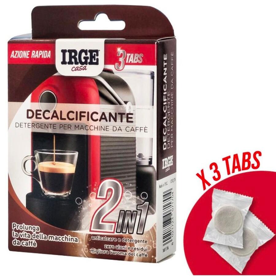IRGE DECALCIFICANTE PER MACCHINE DA CAFFE' 3 TABS 