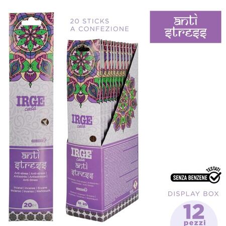  IRGE INCENSO STICK 20 PEZZI ANTI STRESS