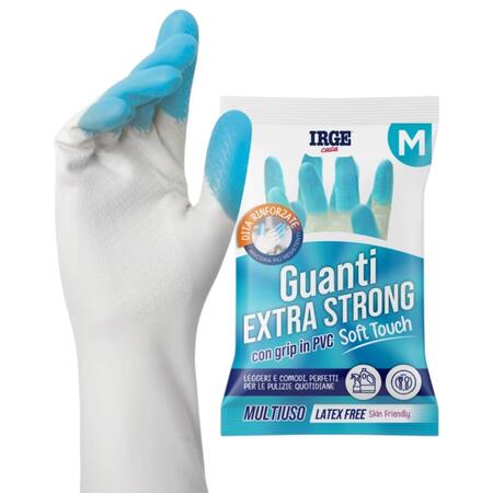 IRGE GUANTI GRIP BLUE M 