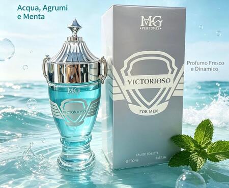 MG Profumo EDT da 100 ml Victorioso For Men