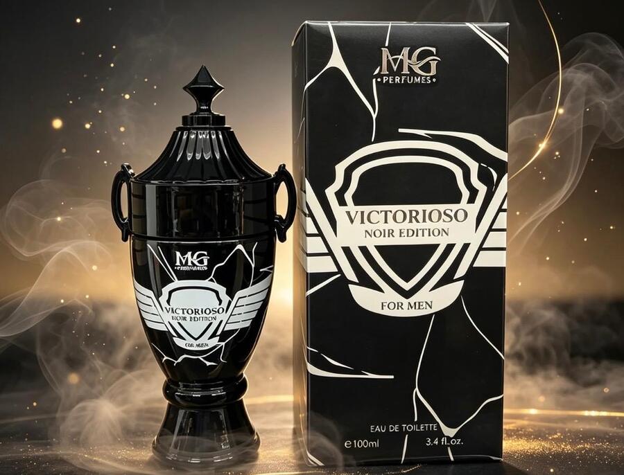 MG Profumo EDT da 100 ml Victorioso Noir Edition For Men