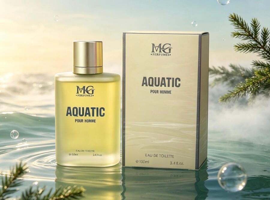 MG Profumo EDT da 100 ml Aquatic For Homme
