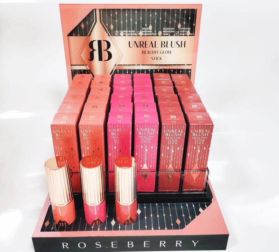 Rose Berry Unreal Blush Healthy Glow Stick [Conf. da 36 pezzi]