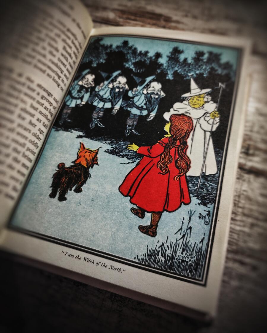 The Wonderful Wizard of OZ - L. Frank Baum, pictures by W. W. Denslow - First Edition, Chicago - 1900