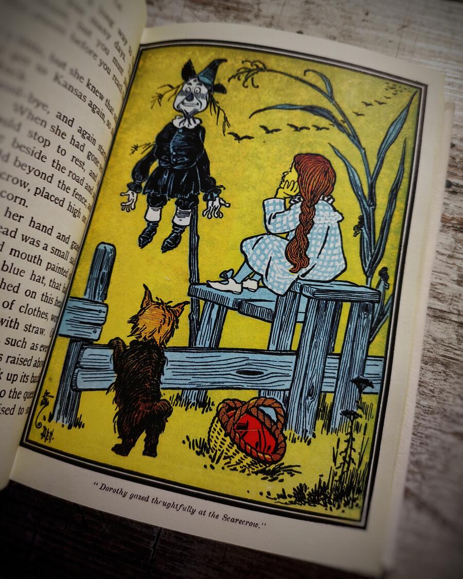 The Wonderful Wizard of OZ - L. Frank Baum, pictures by W. W. Denslow - First Edition, Chicago - 1900