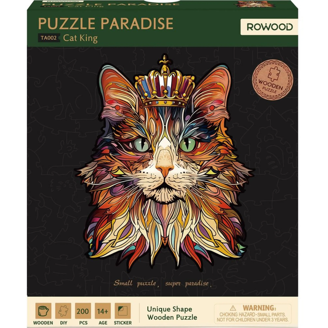 Puzzle Paradise Cat King