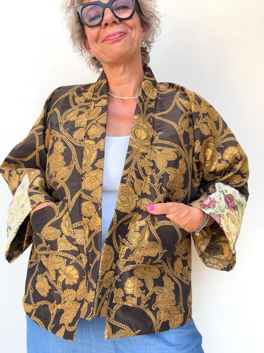 Kimono stampa barocca