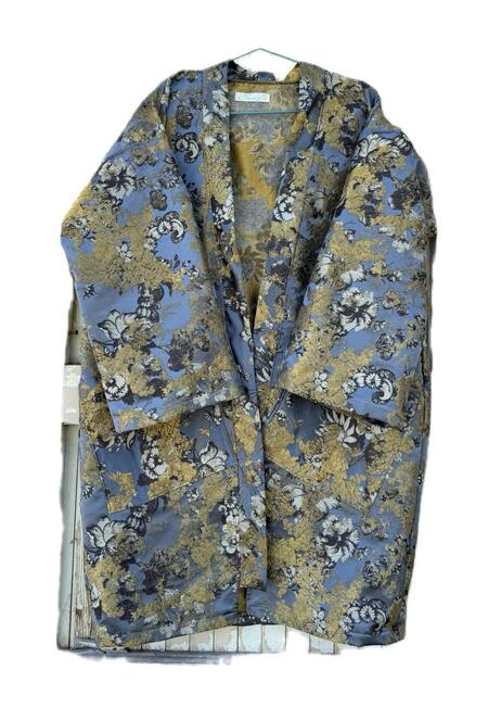 Kimono avio e oro