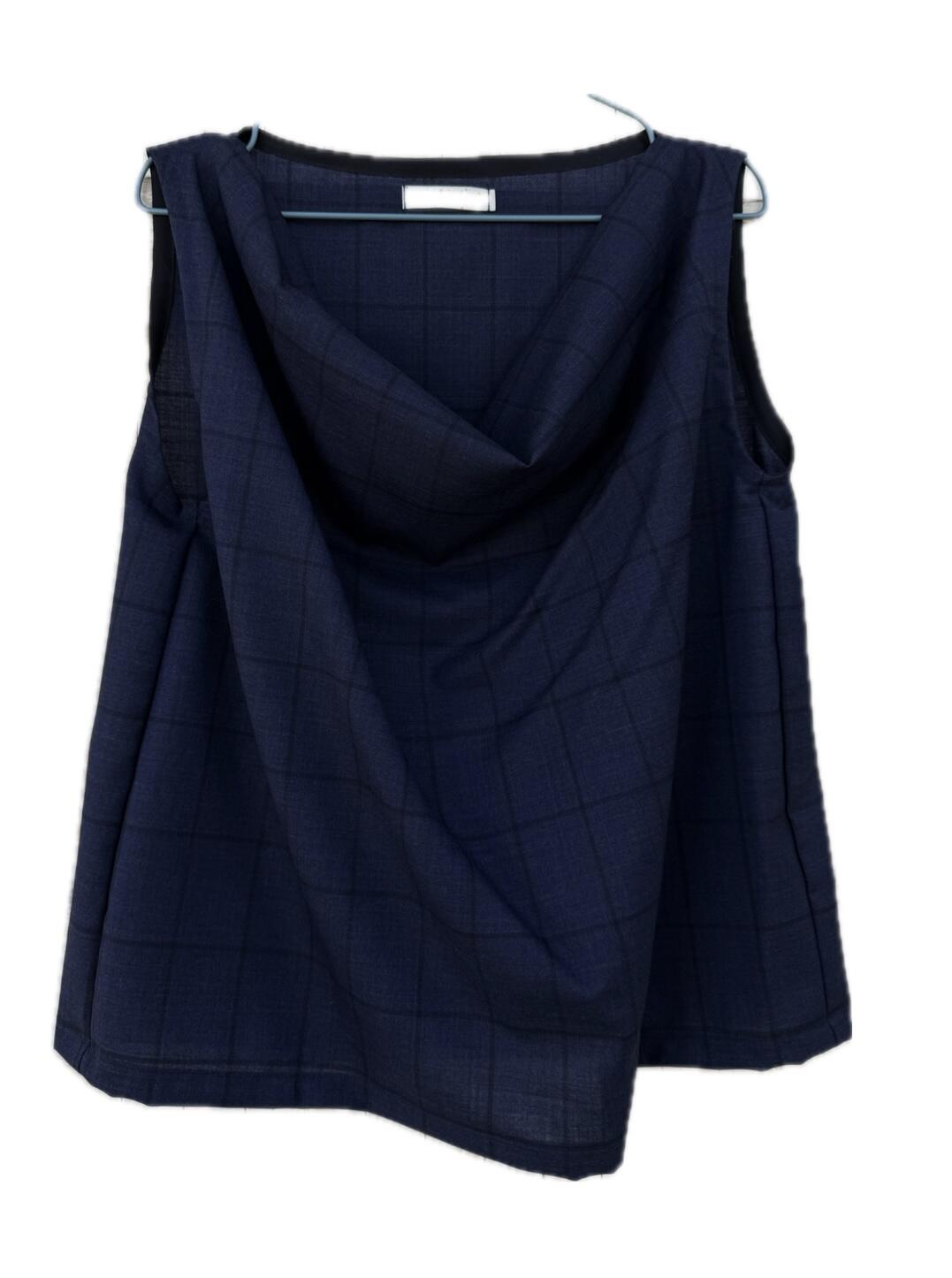 Camicia/gilet in fresco lana 