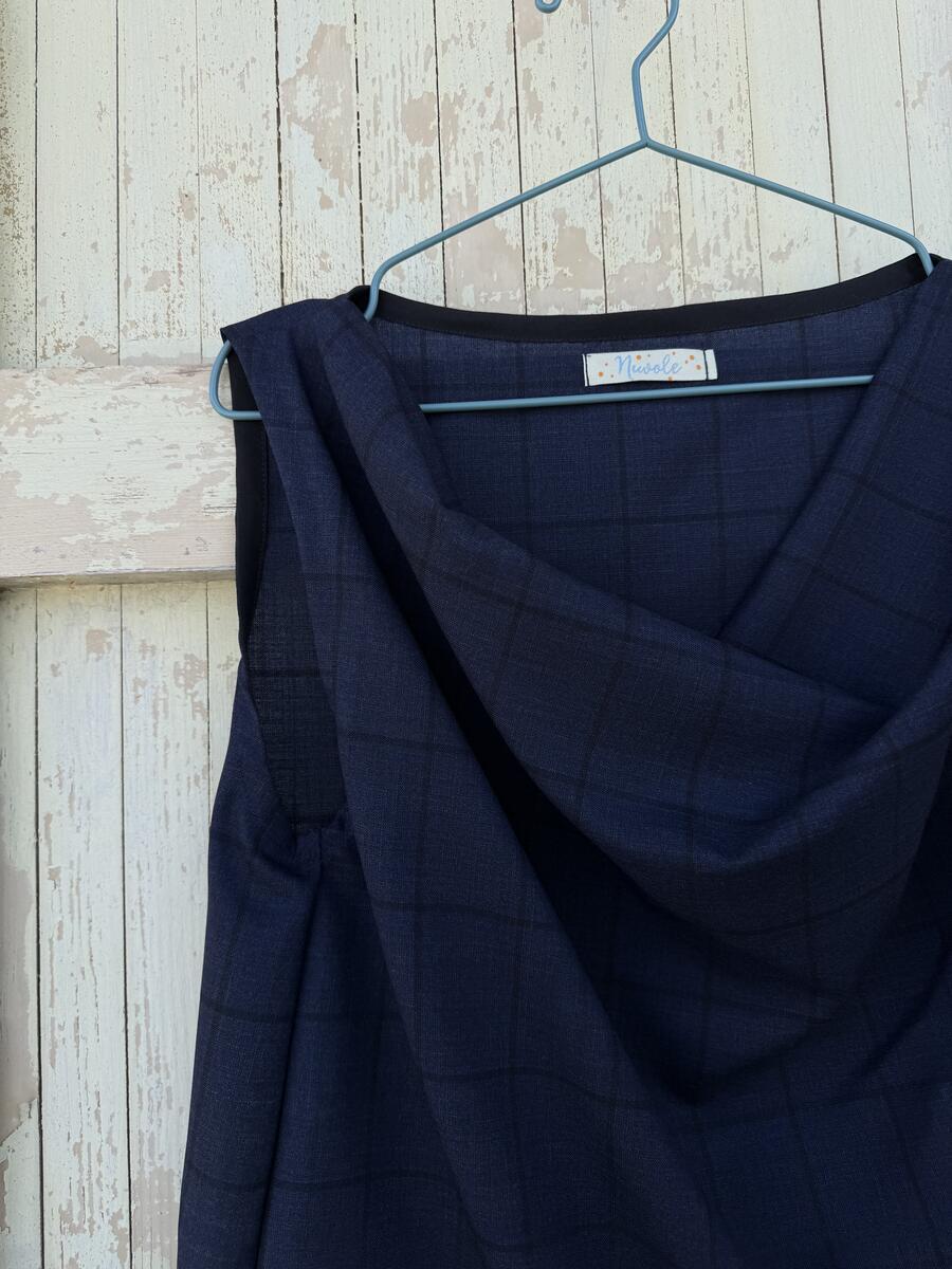 Camicia/gilet in fresco lana 