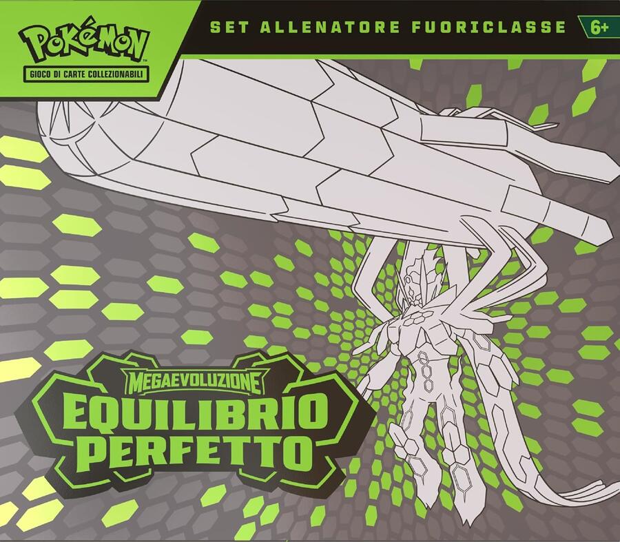 Pokémon: set Allenatore Fuoriclasse dell’espansione Megaevoluzione - Equilibrio Perfetto del GCC Pokémon (una carta promozionale a figura intera, nove buste di espansione e accessori premium)
