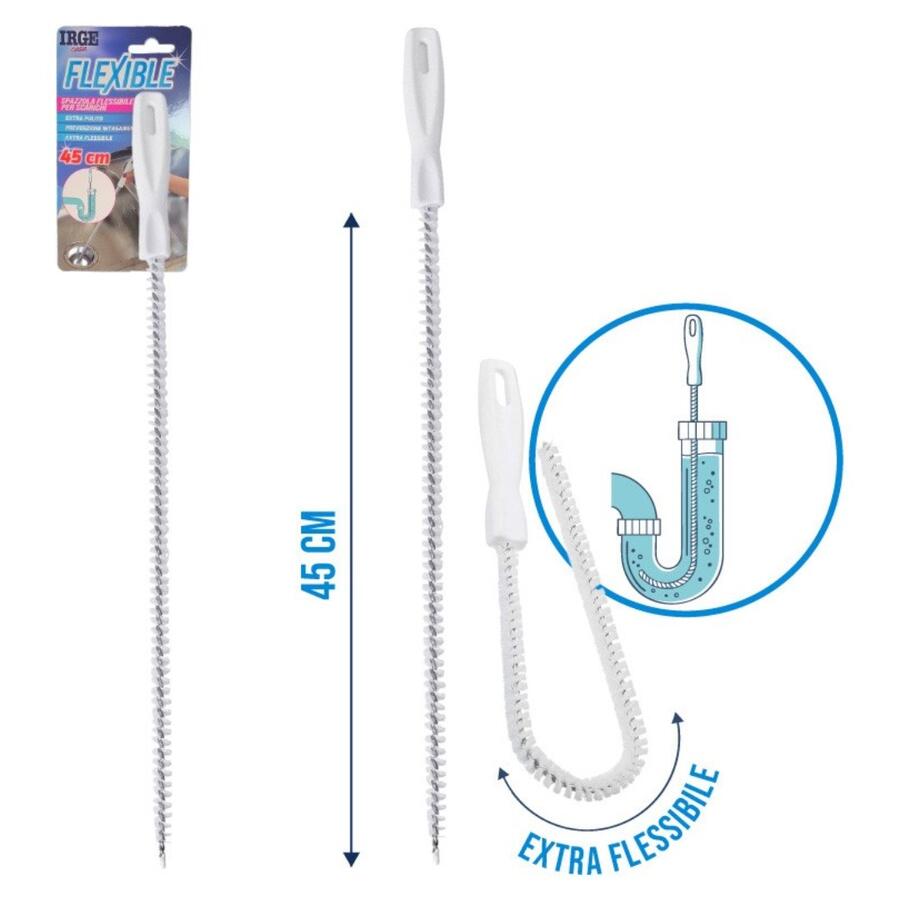 IRGE SPAZZOLA FLESSIBILE PER SCARICHI 45 CM 