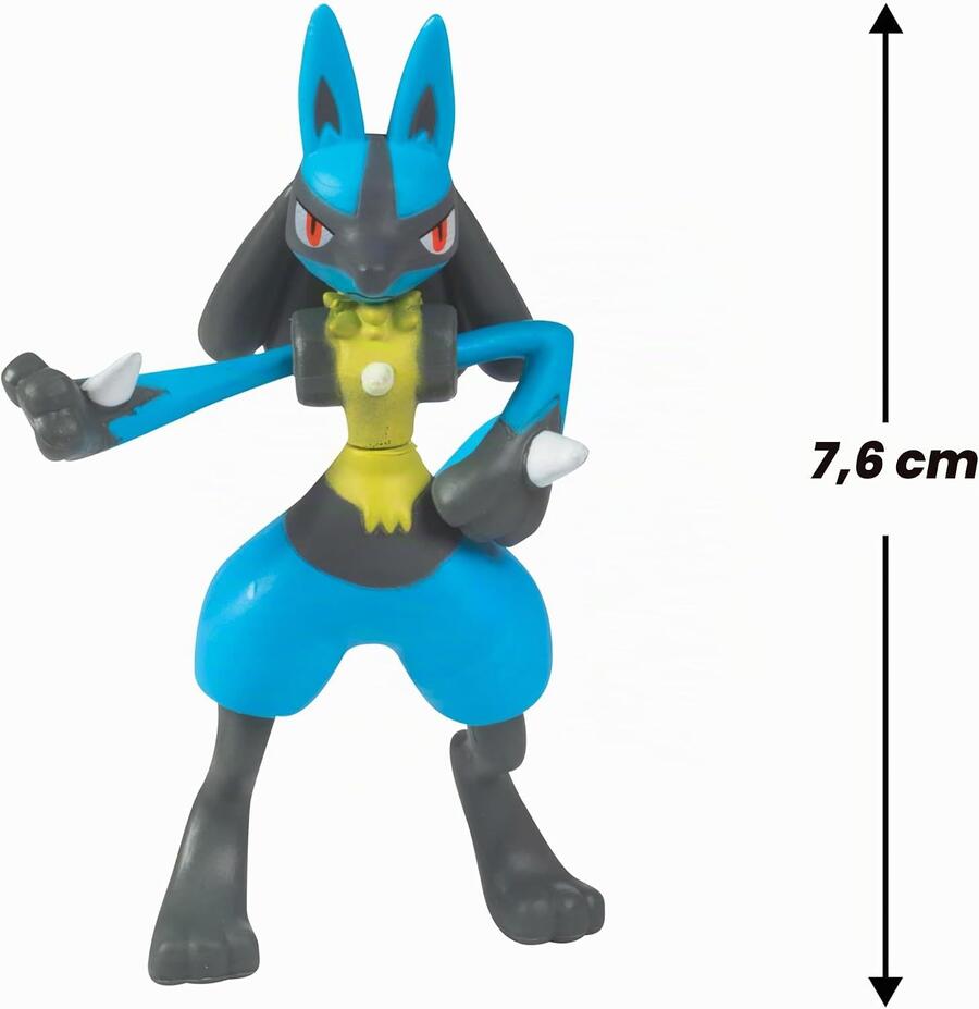 Pokémon PKW3063 - Set di personaggi ufficiali, confezione multipla, 8 pezzi