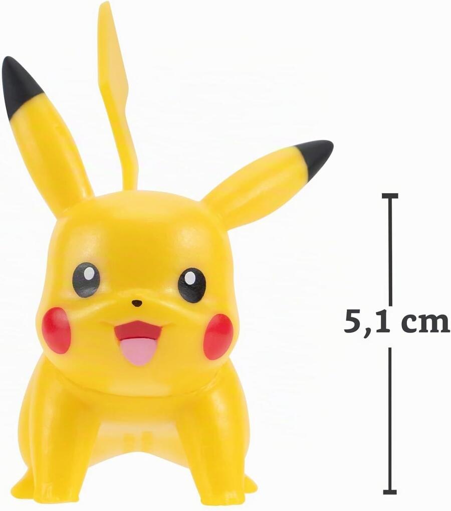 Jazwares Pokémon pack 6 figurines Battle Figure Set 7