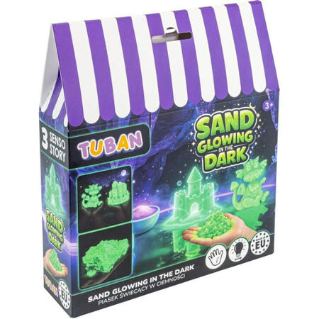 SAND GLOWING IN THE DARK