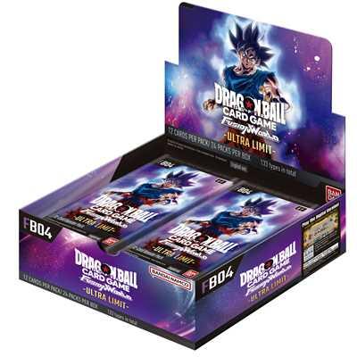 Dragon ball card game fusion world ultra limit FB04 box da 24 buste