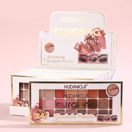 Hudavioji Eyeshadow paletta da 24 colori [Conf. da 12 pezzi]
