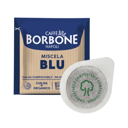 50 CIALDE CAFFE' BORBONE QUALITÀ BLU