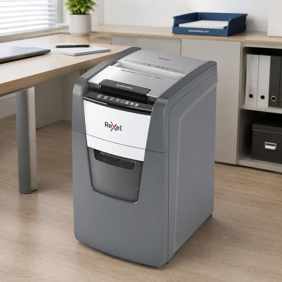 Distruggidocumenti a micro frammenti Optimum AutoFeed+ 150M Rexel