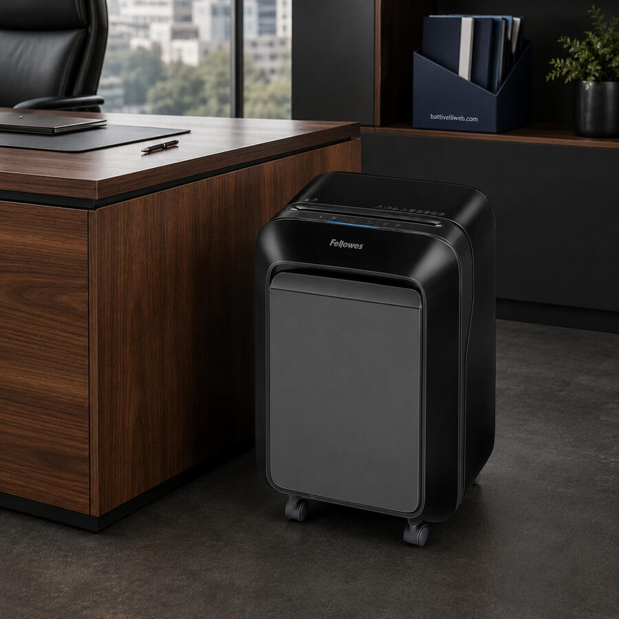 Distruggidocumenti a microframmenti LX-211 nero Fellowes